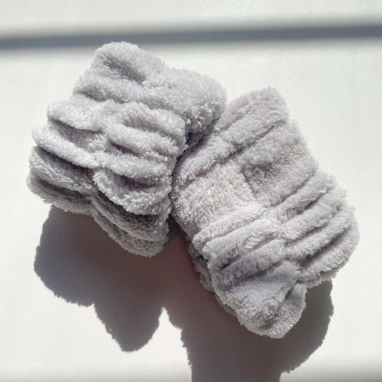 grey face wash wristband