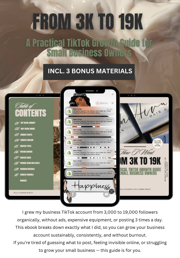 FROM 3K TO 9K – A Practical TikTok Growth Guide for Small Business Owners